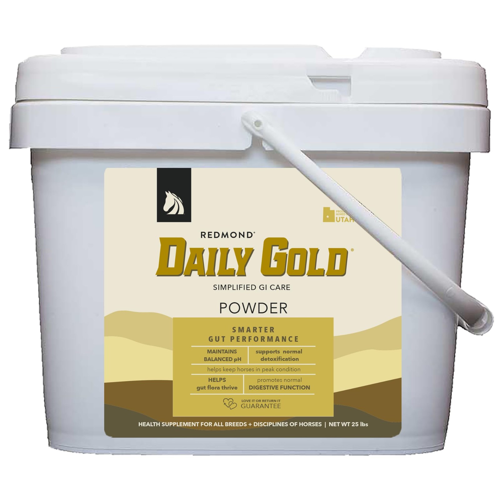 Daily Gold Horse Digestive Support 25lb Calming Supplement and Ulcer Relief