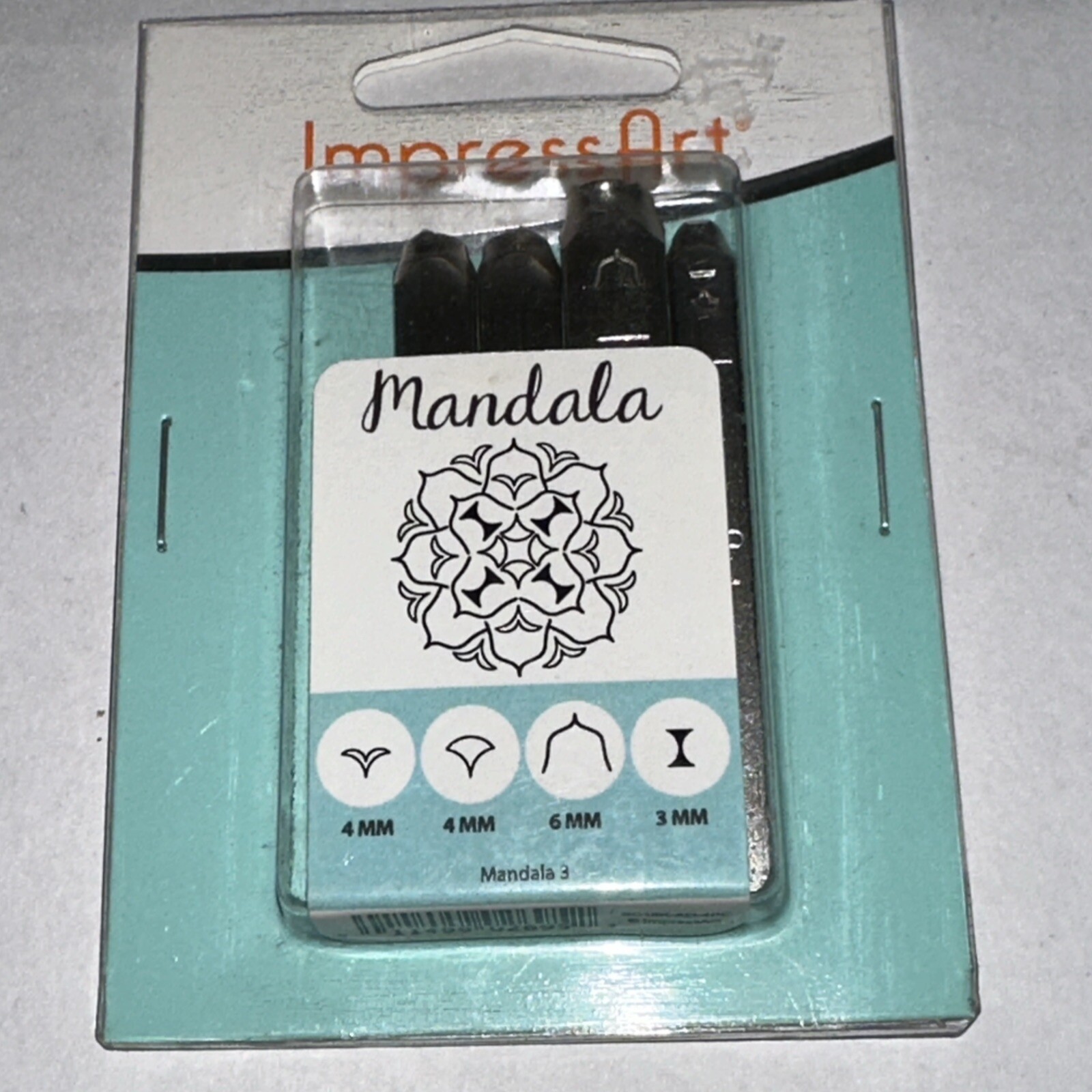 ImpressArt Mandala Series Stamp Pack, SC15K-AD-4PC