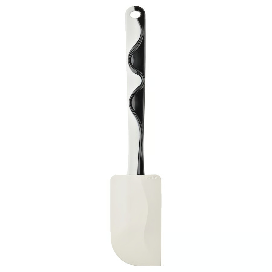 IKEA GUBBRÖRA Rubber Spatula, black/white 10" Length 1PC