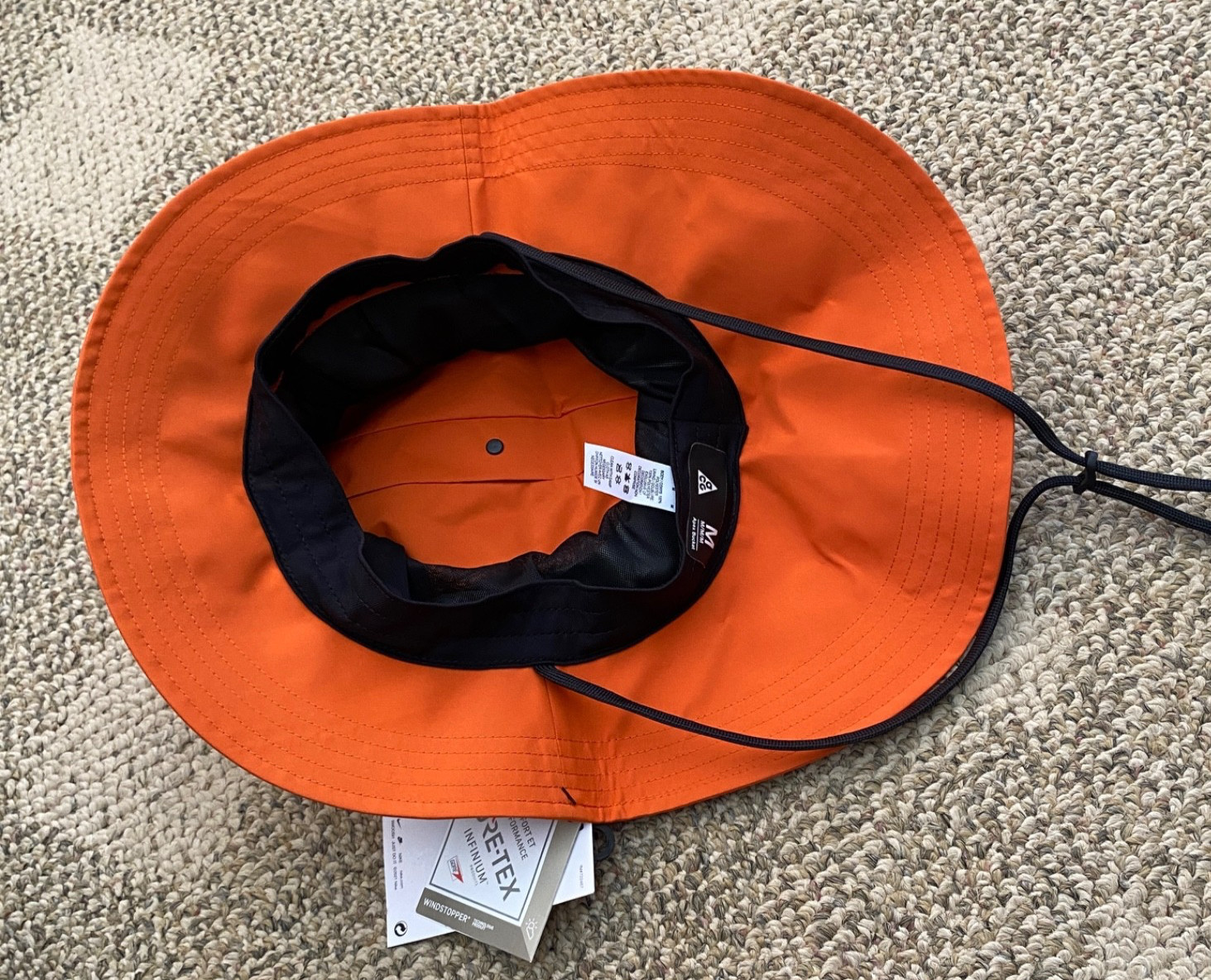 Nike Apex ACG Bucket Hat Sun Wind Rain Summer Protection FB6530 $60 Adult Medium
