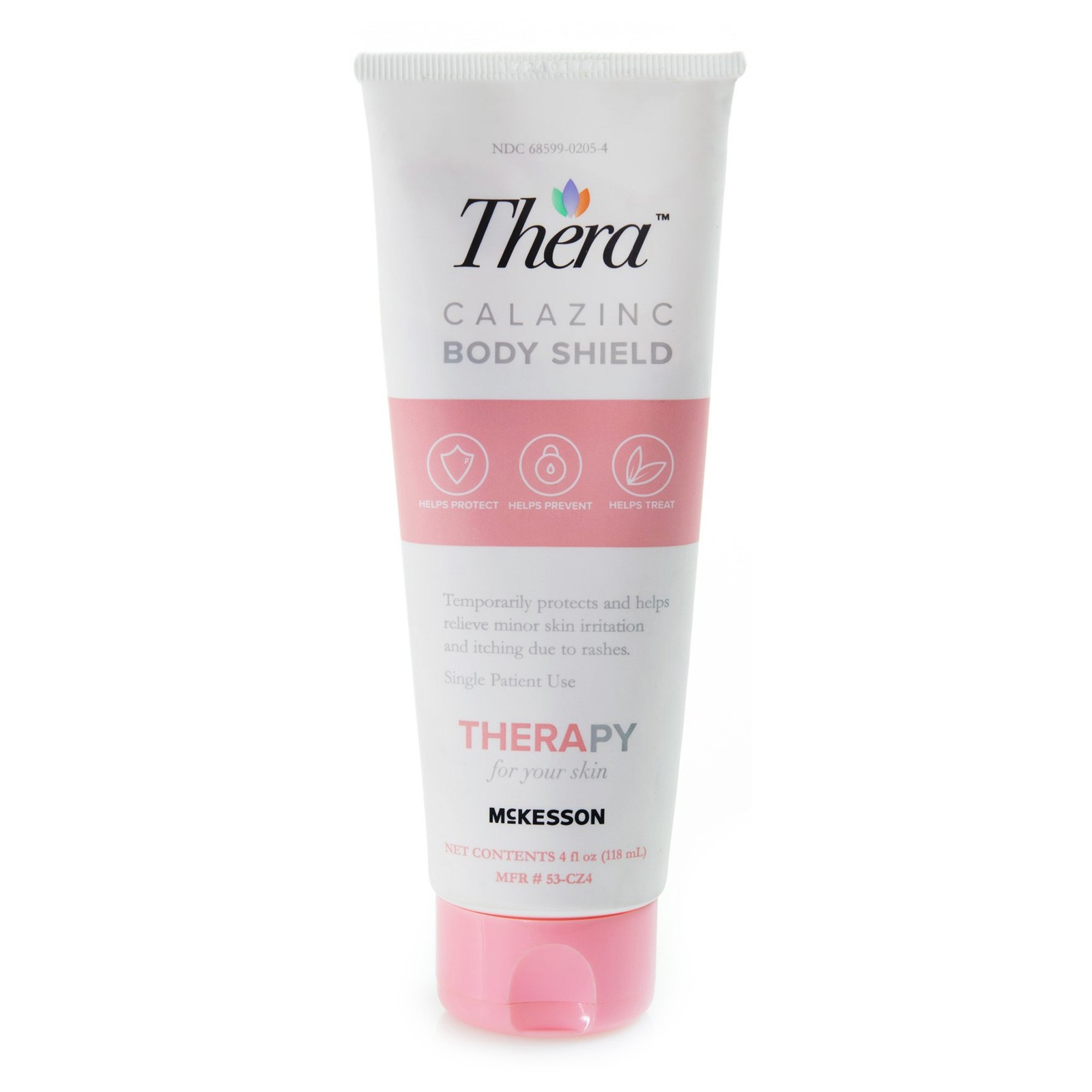 Thera Calazinc Body Shield Scented Skin Protectant Cream 4 oz. Tube 53-CZ4 1 Ct