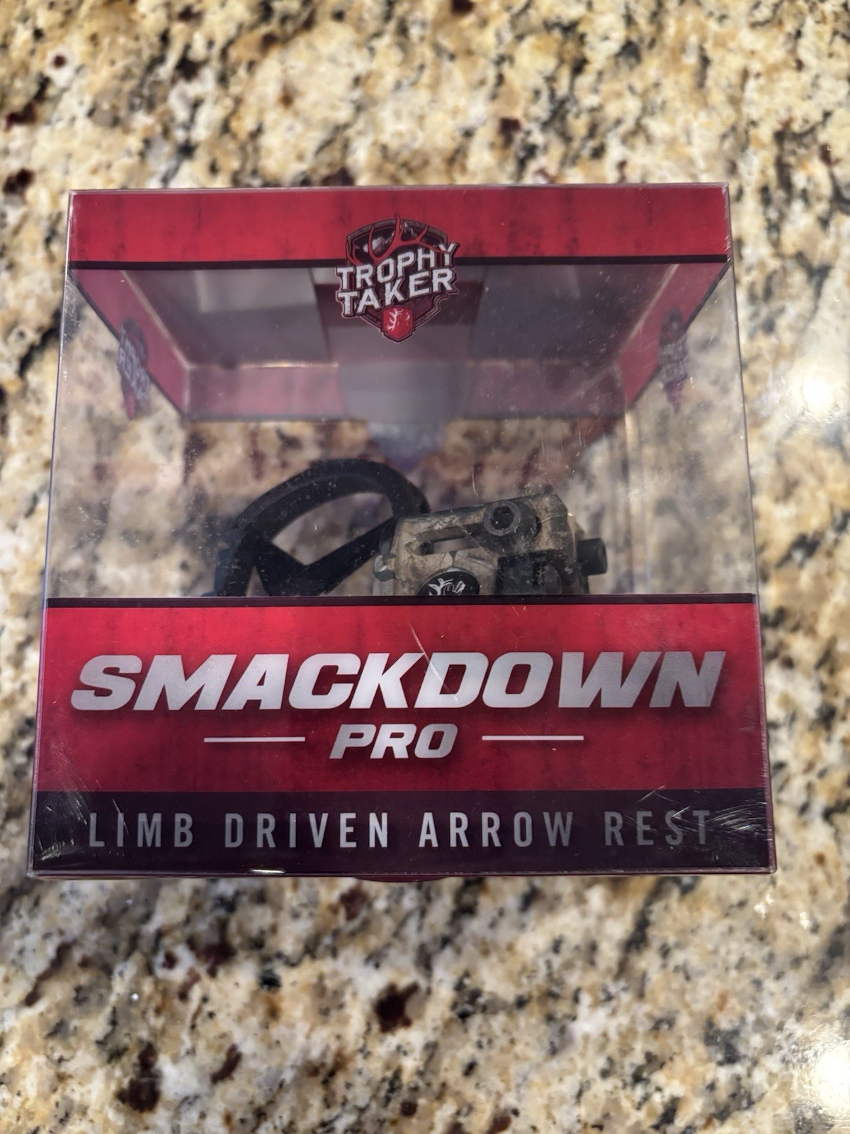Trophy Taker RH Smackdown Pro Rest, Black