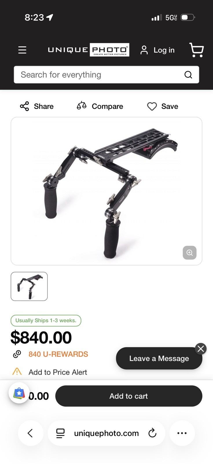 Tilta Universal Dovetail Shoulder Mount System