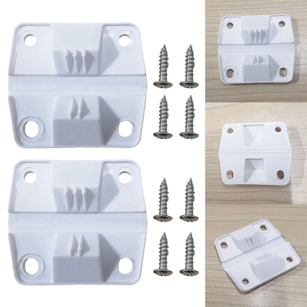 For COLEMAN COOLER PLASTIC HINGE SET REPLACEMENT 2x HINGES 8x SCREWS 5283-1141