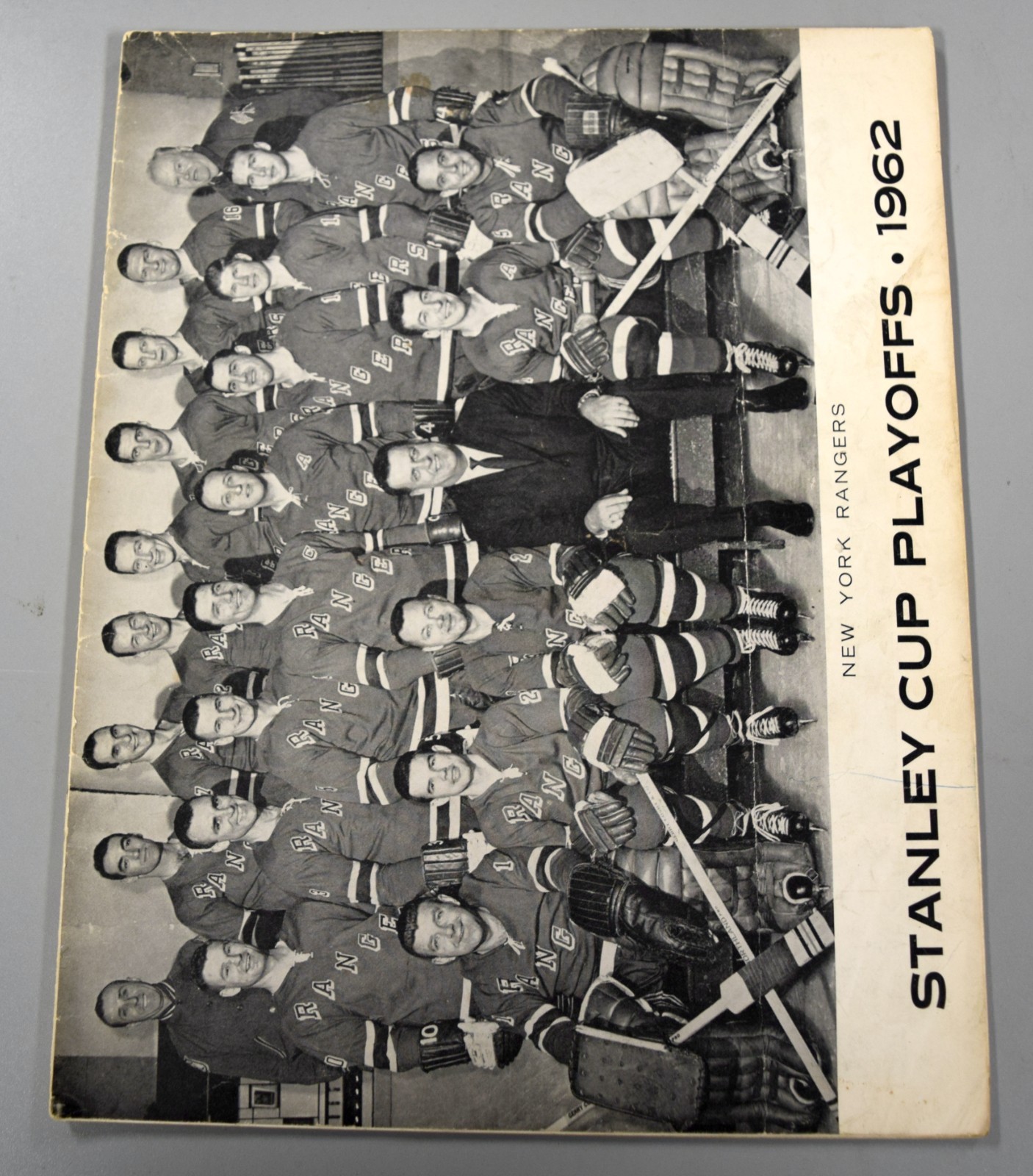 New York Rangers Vs Maple Leafs April 3rd 1962 Playoffs Official Game Program