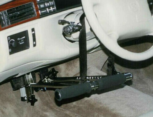 Driving Aid hand Controls for Automatic Car. Disability Handicapped - SCI