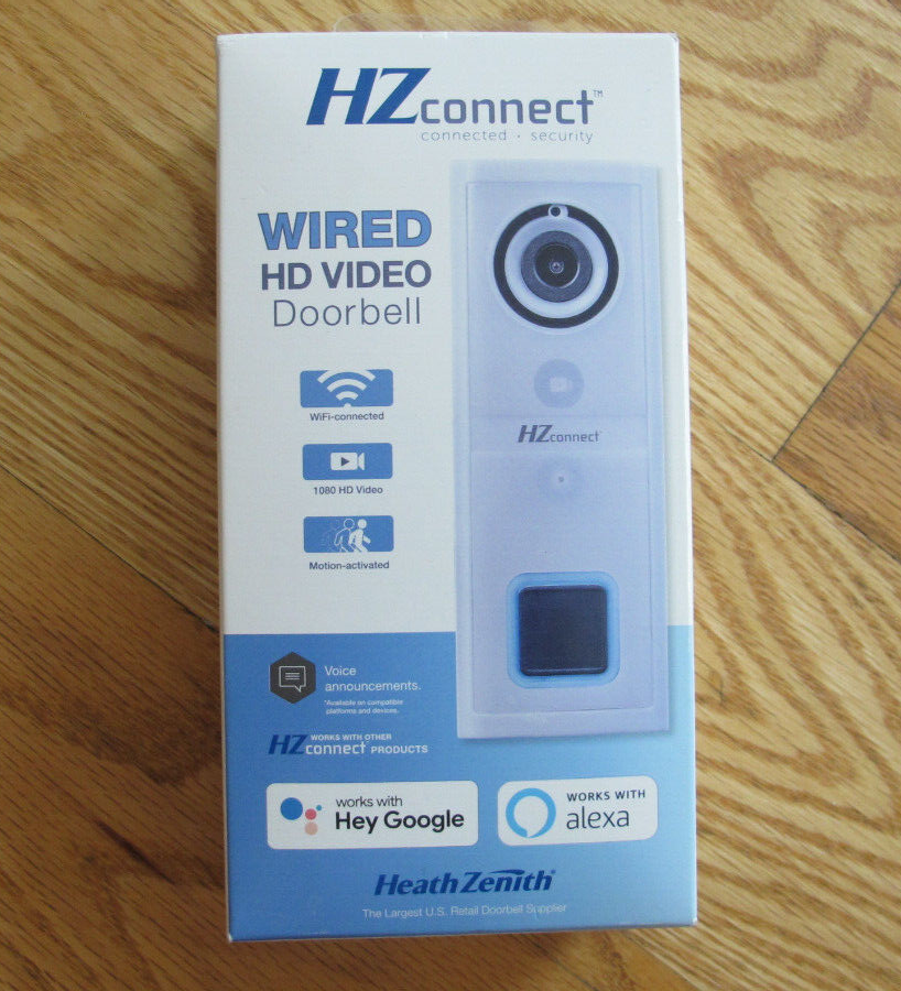 Heath/Zenith HZconnect Plastic Wired Smart Doorbell Motion Sensor