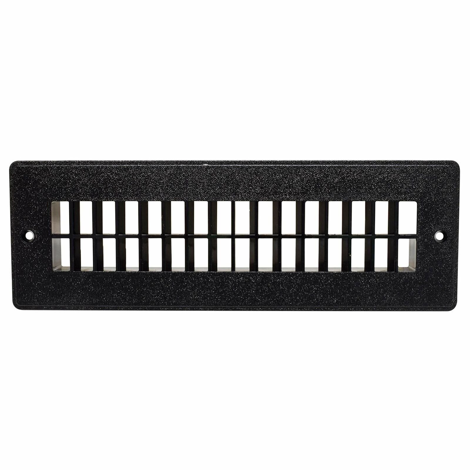 Valterra A10-3366VP Black Heat and A/C Floor Register with Damper (2-1/4" x 10")