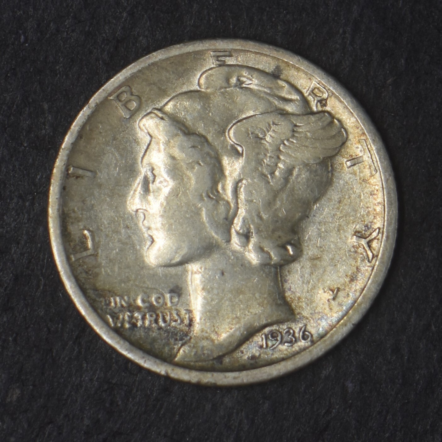 1936-D Mercury Silver Dime 10C - COINGIANTS -