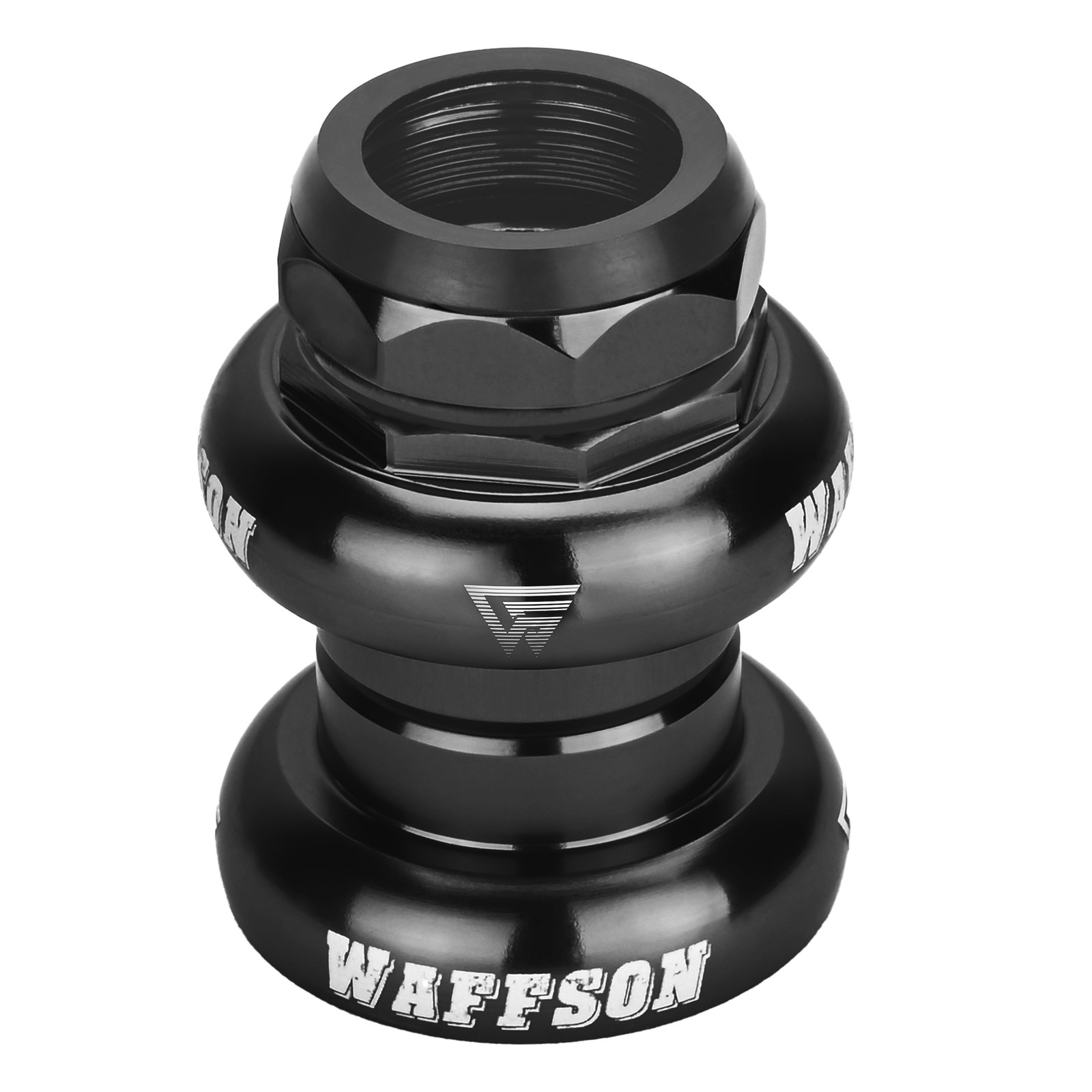 WFS AH.85 1 Inch Threaded Headsets Bearing External Cup , Black