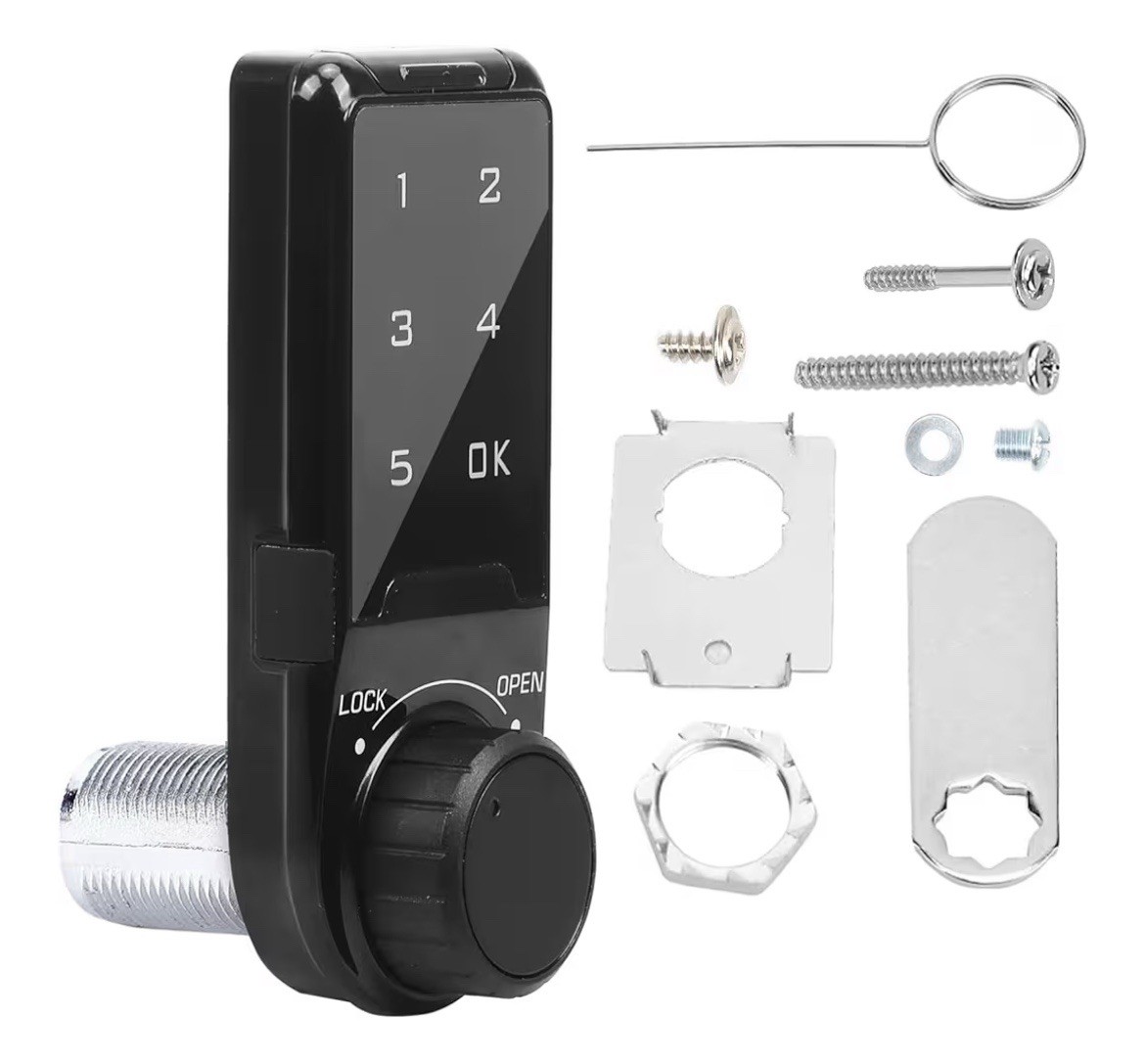 Code Security Lock, Electronic Cabinet, Drawer Deadbolt Lock, Digital Keypad