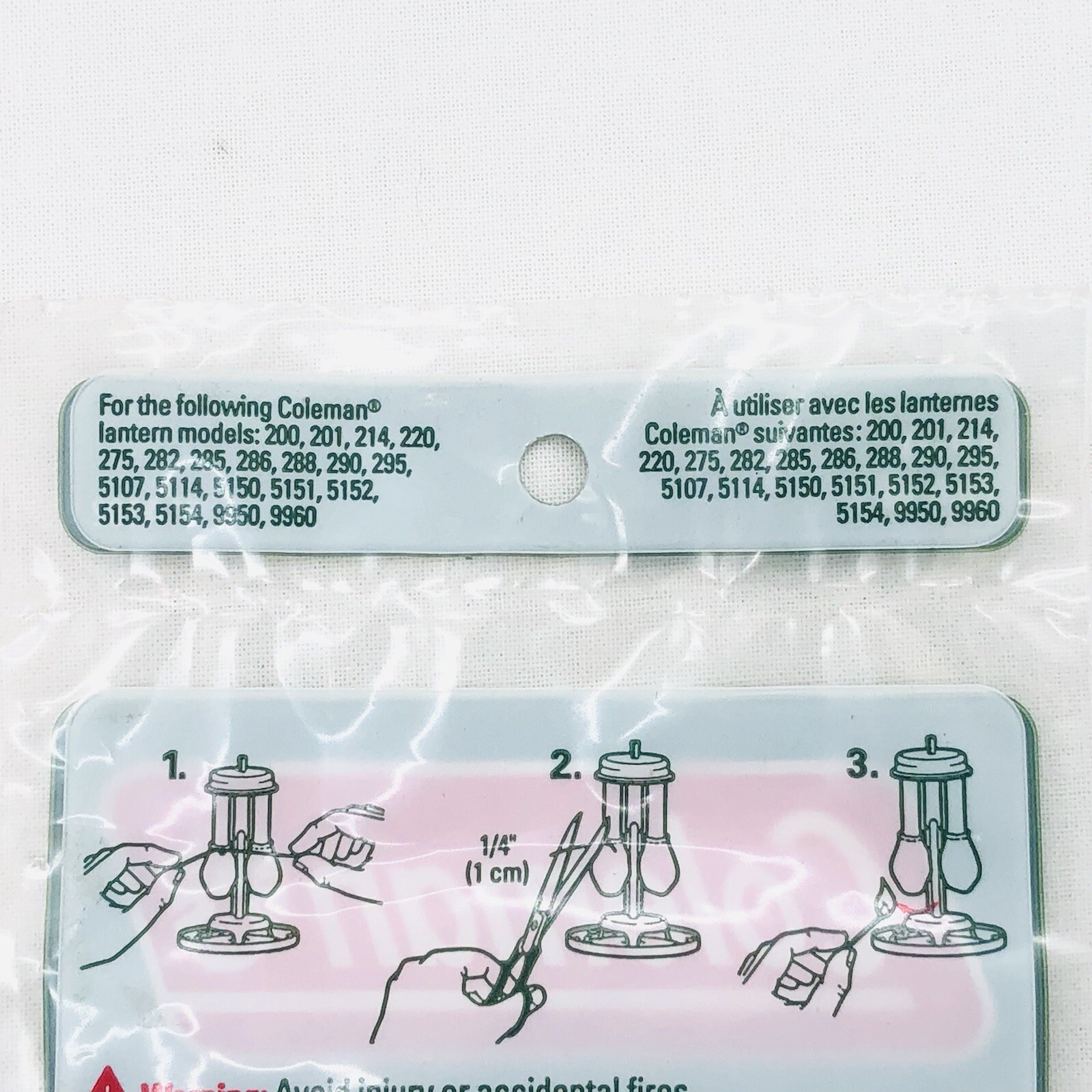 Coleman 2 Pack of #21 String Tie Mantles #21A102 200 220 228 275 286 288 290 295