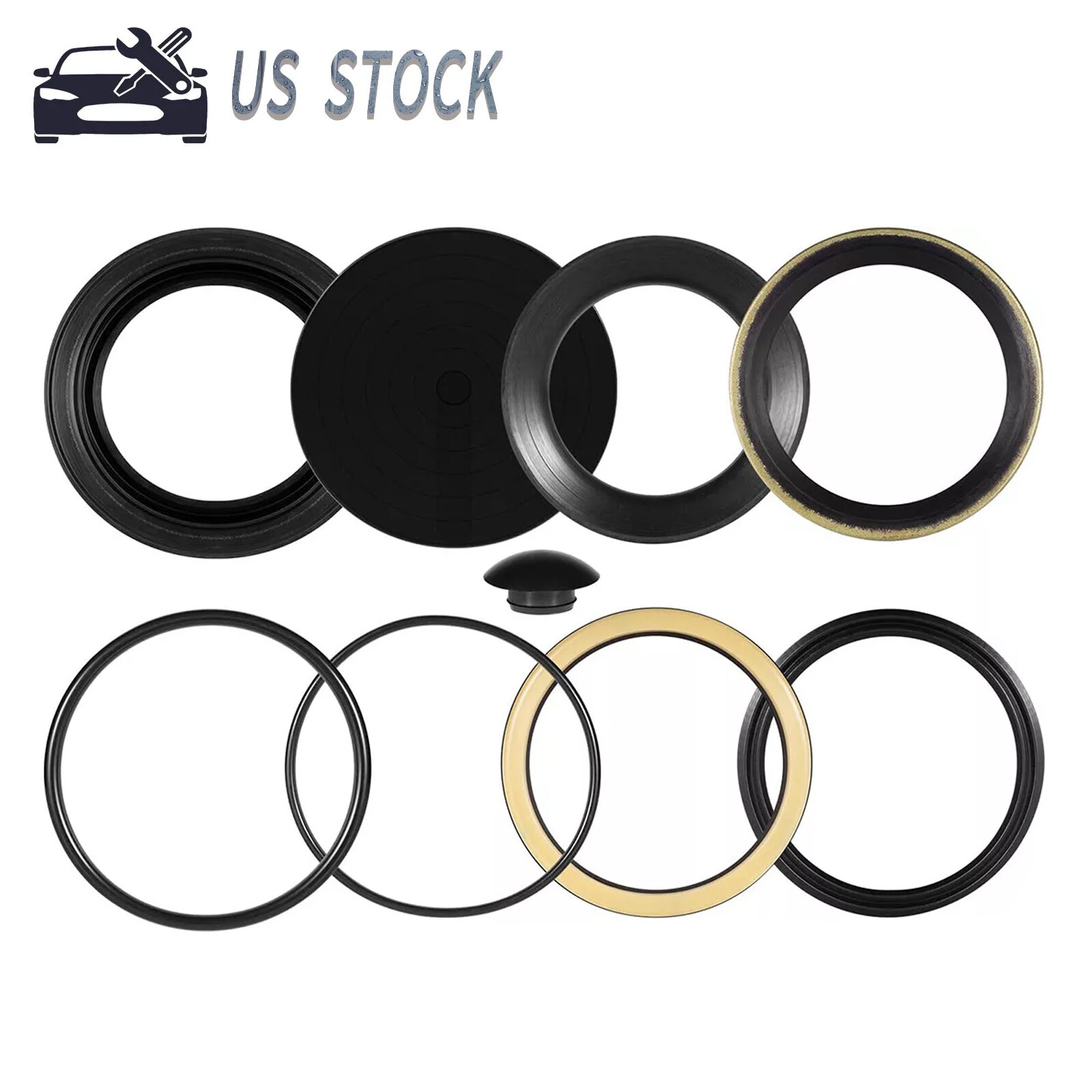 Sector Shaft Seals Repair Kit for Sheppard M90 M100 Power Steering Gears Shaft