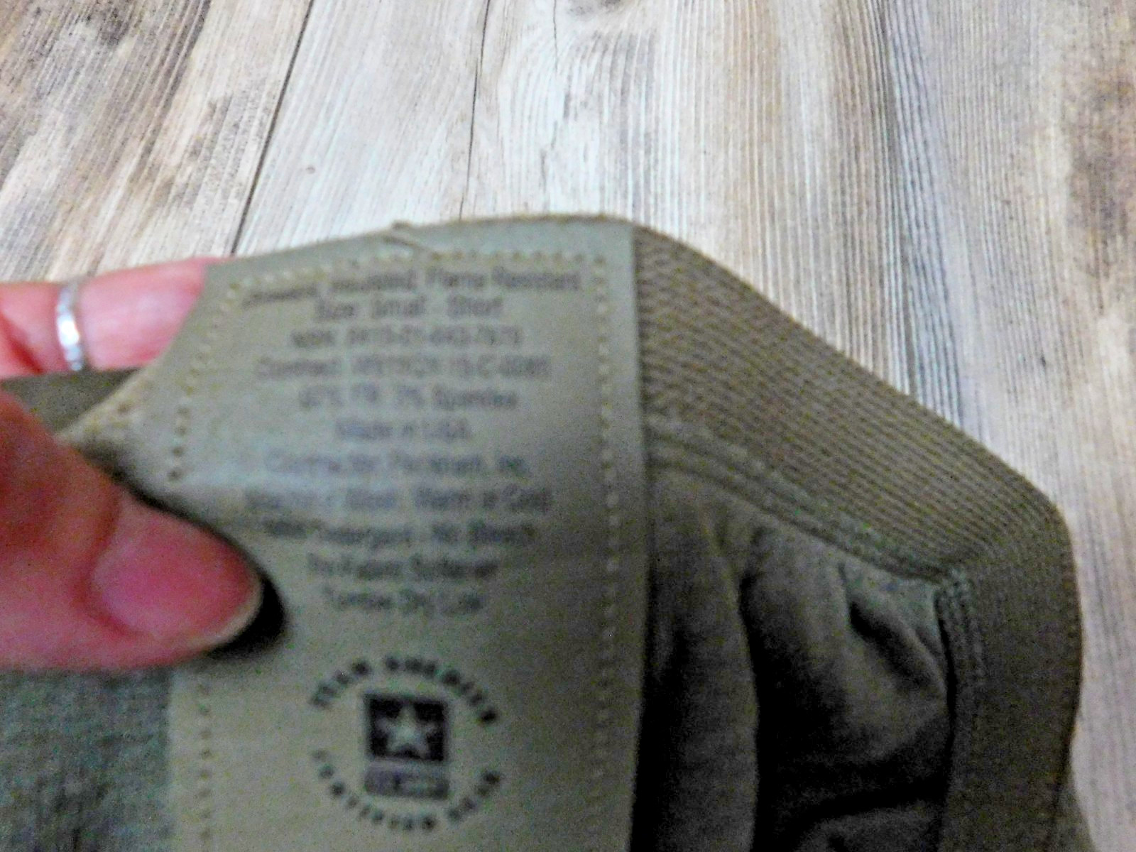 US ARMY FREE TAN INSULATED FLAME RESISTANT DRAWERS SIZE SMALL SHORT NEW