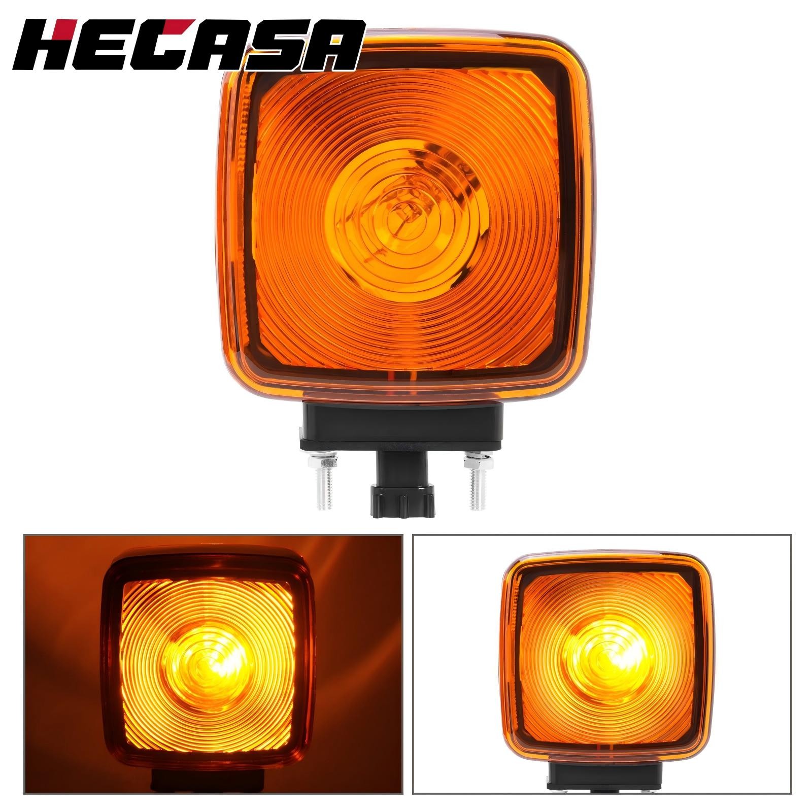 For GMC Topkick Chevrolet C4500 C5500 Kodiak 90-09 Amber Signal Light 19420346