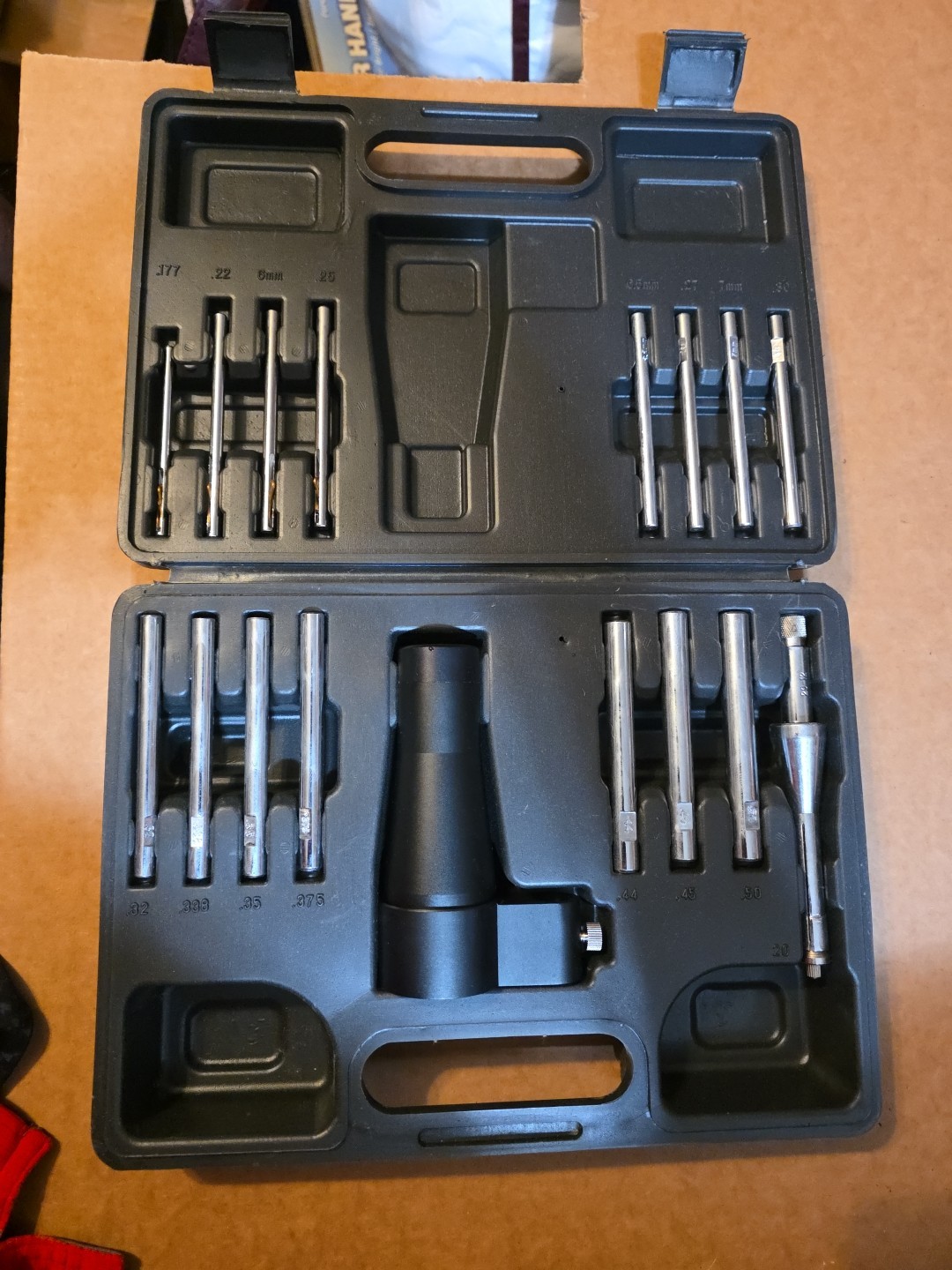 BSA Optics Bore Sight Kit With Adjustable Arbors .177 to .50 Caliber - BS30SGA
