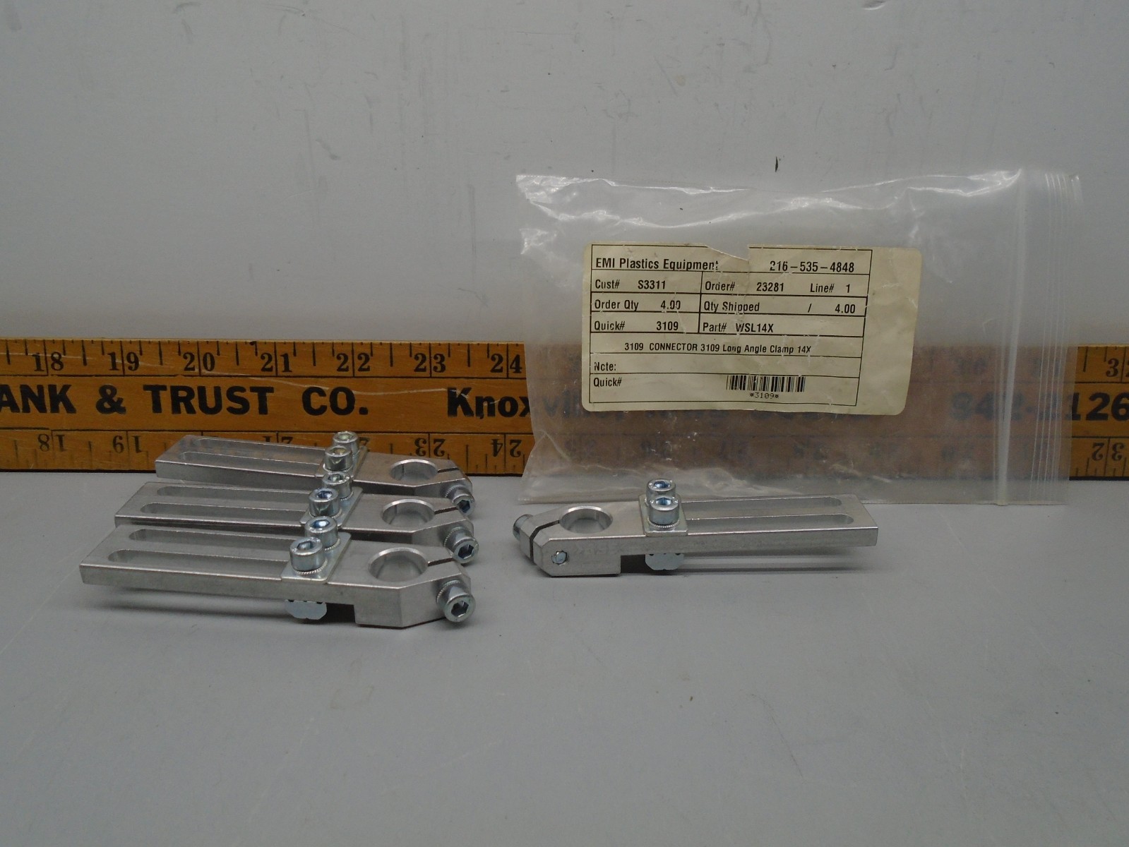 New old Stock Qty 4 EMI Plastics Equipment WSL14X  WX68