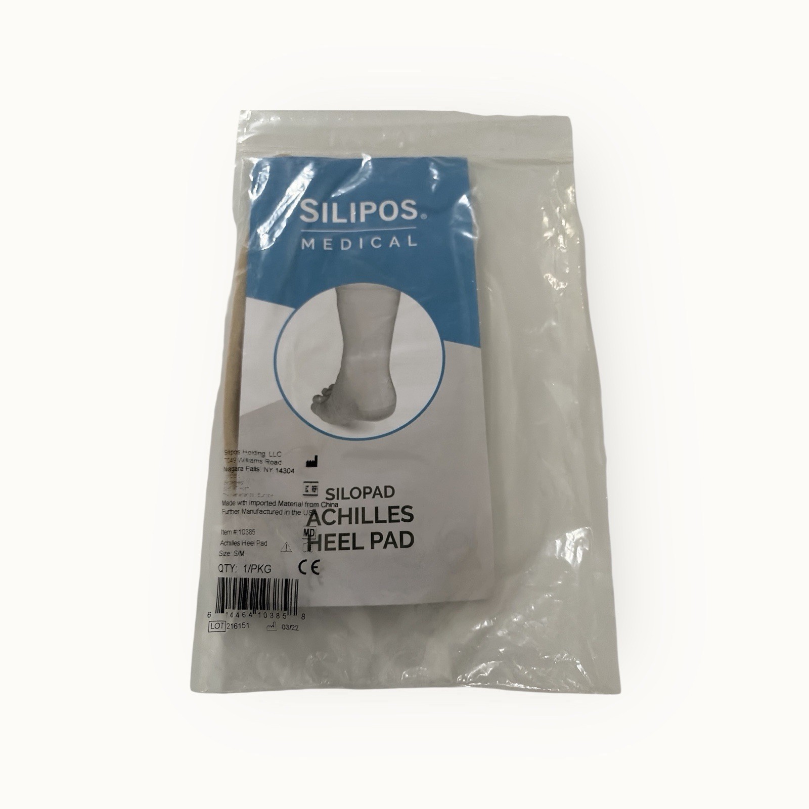 Silipos Achilles Heel Pad S/M #10385