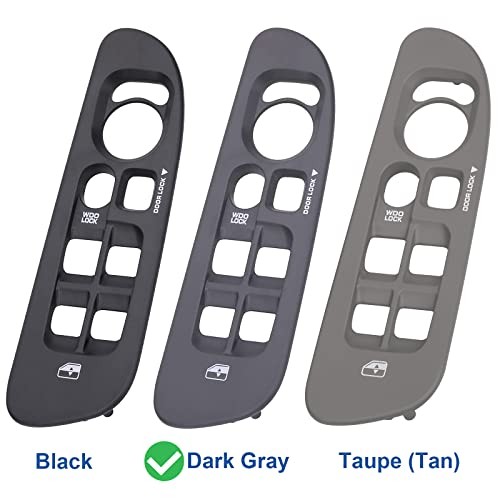 Power Window Switch Bezel Driver Passenger Front Door Control Panel Obaee