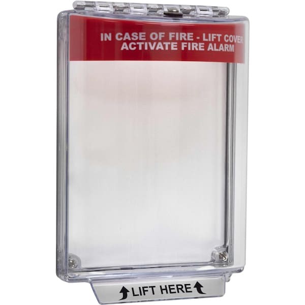 Safety Technology International Sti-13010Fr Pull Station Guard, Polycarbonate,