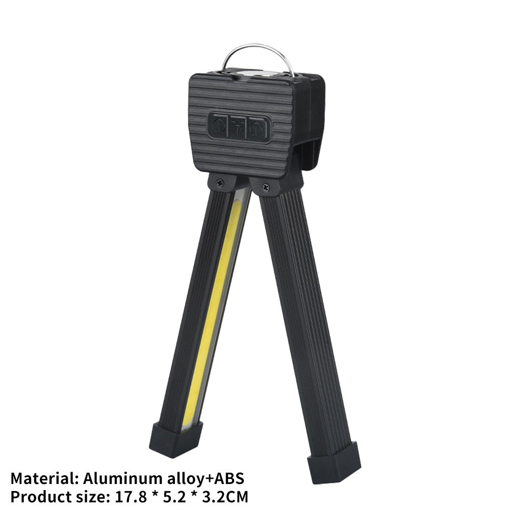 Gym Lamp for Posing,7th Gear Dimming,Portable Magnet LED Flashlight with Hook JQ