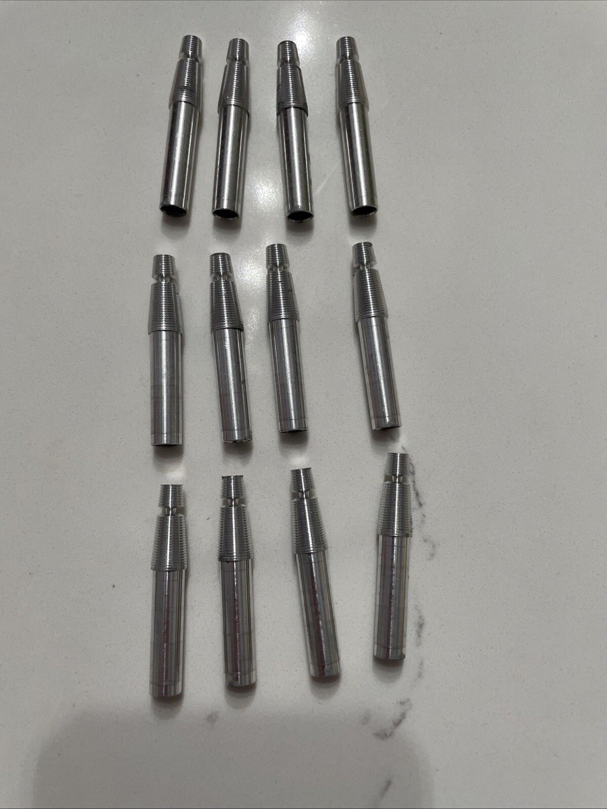 Vintage Swift Easton 2219 Aluminum Arrow Adapters Traditional Broadheads 12-Pack