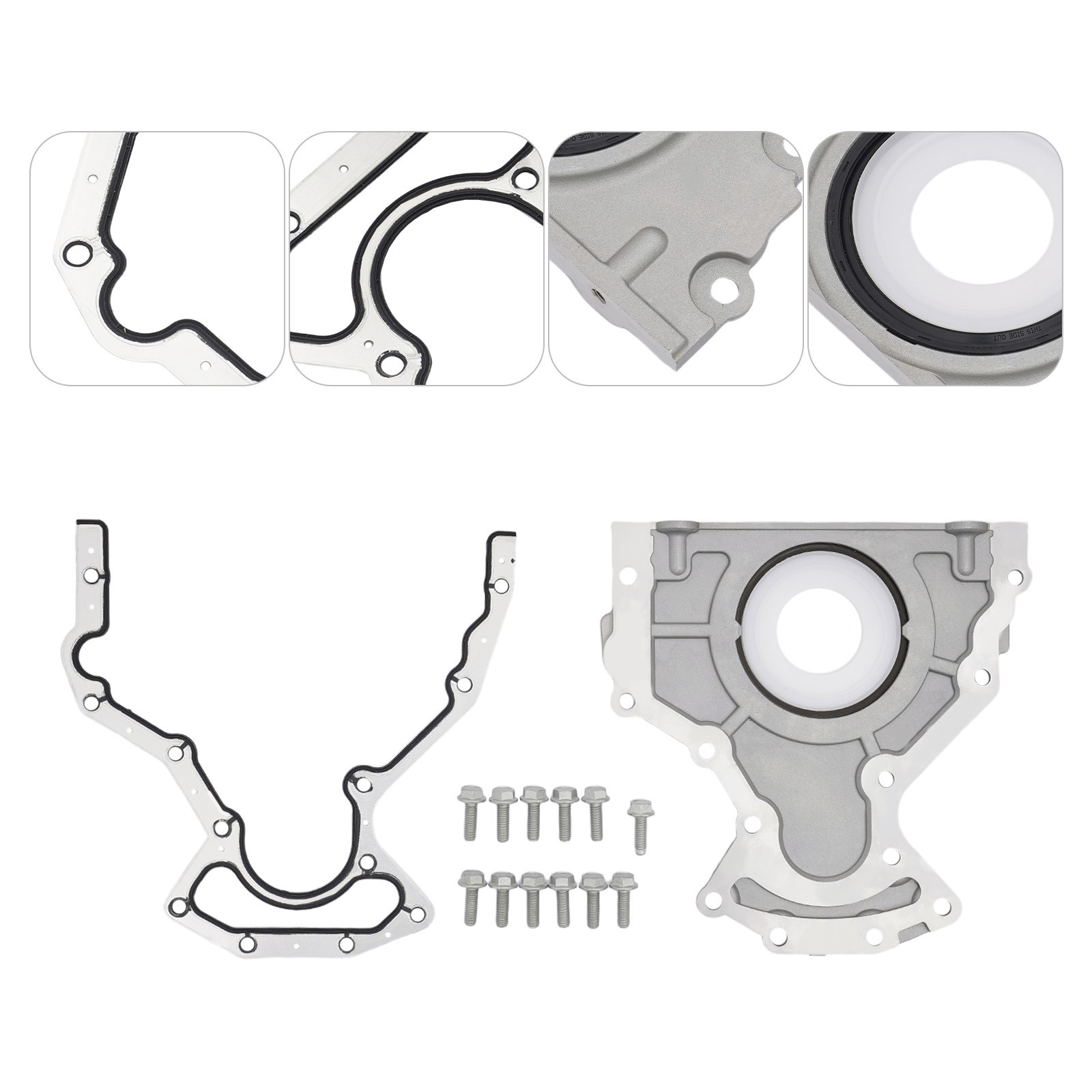 Engine Cover Seal Rear Engine Cover Rear Fits For 2014-2023 Cadillac Chevrolet