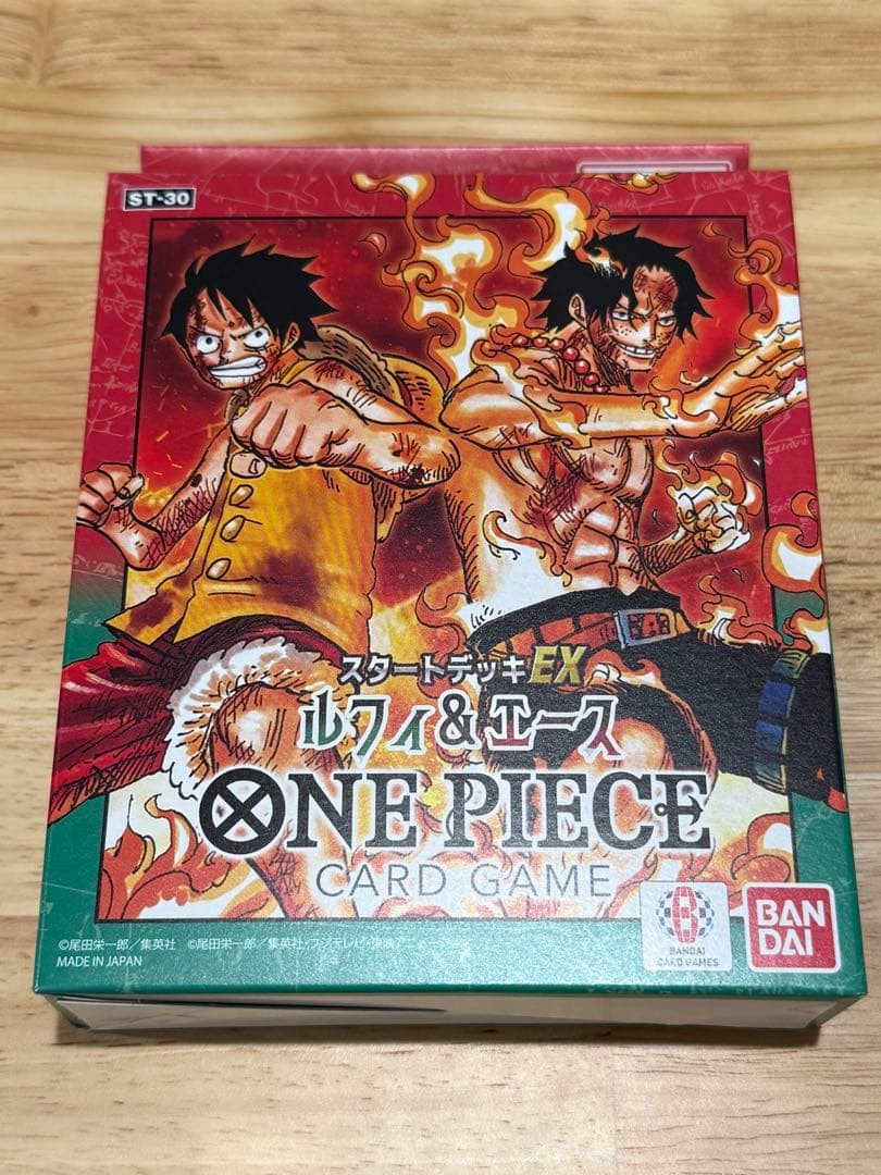 【Sealed ＆ Bonus Pack 】One Piece Card Game Start Deck EX Luffy & Ace ST-30 JP FS