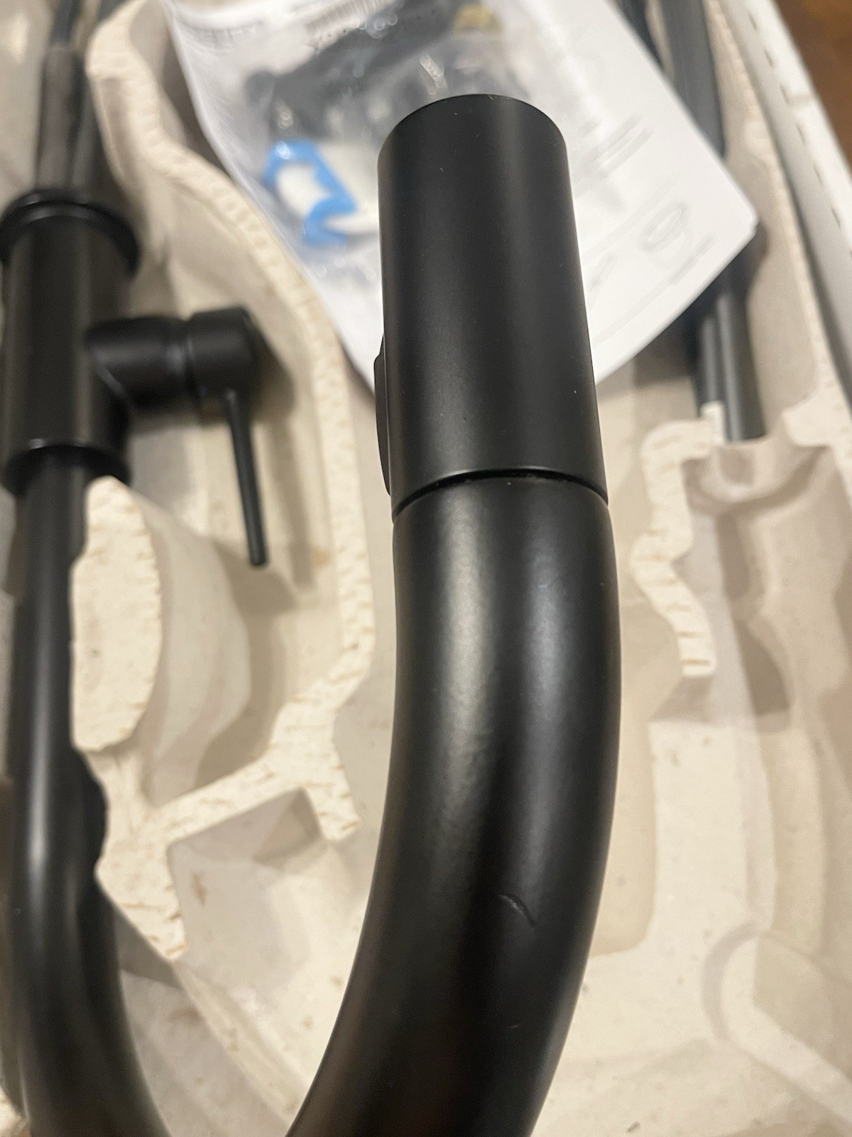 Delta 9159-BL-DST Trinsic Single Handle Pull-Down Kitchen Faucet - Matte Black