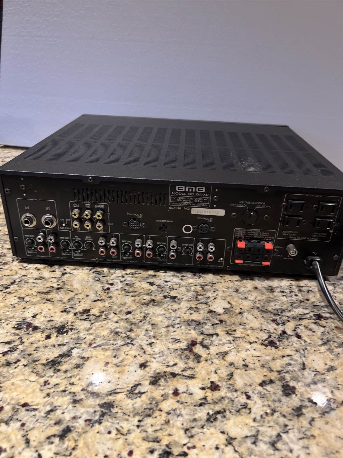 BMB Karaoke Digital Echo AV Amplifier DA-X2