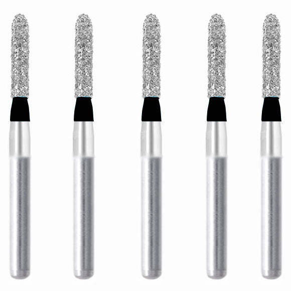Cylindrical Hemispherical End 1.8mm Dia Xtra Coarse Diamond Bur 5/PK |1803-18EC1