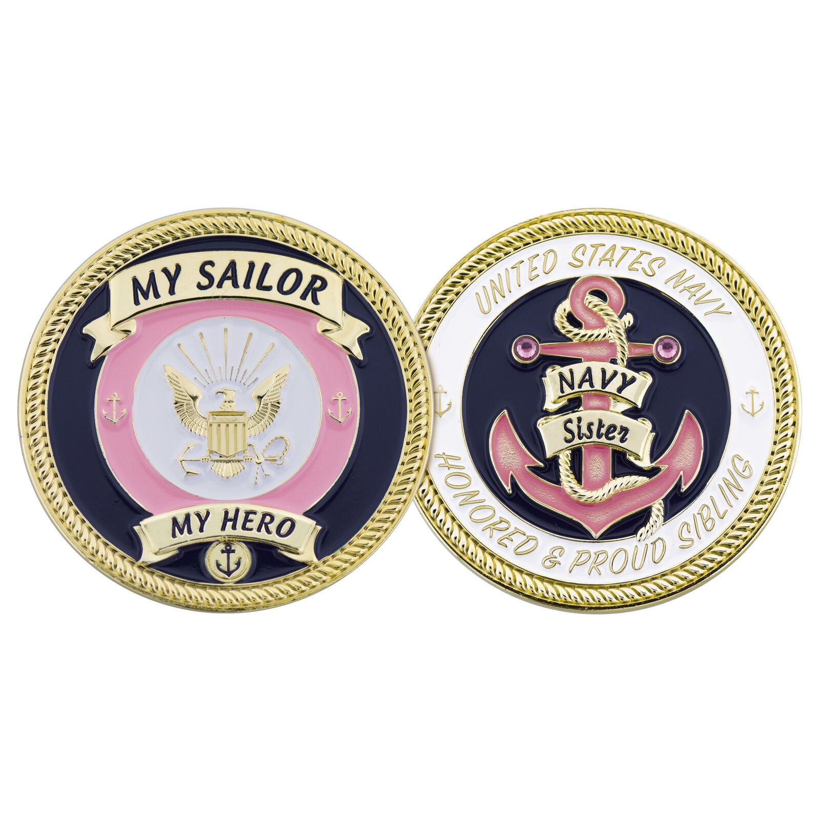 NAVY PROUD SISTER COIN