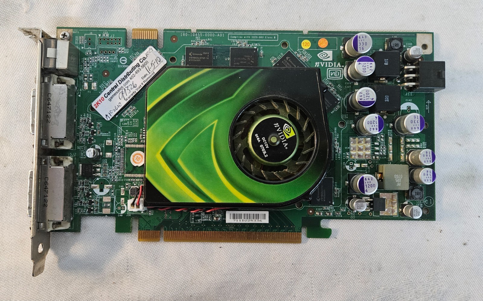 NVIDIA Quadro P455 PCI-E Express Graphics Card 180-10455-0000-A01 WORKING