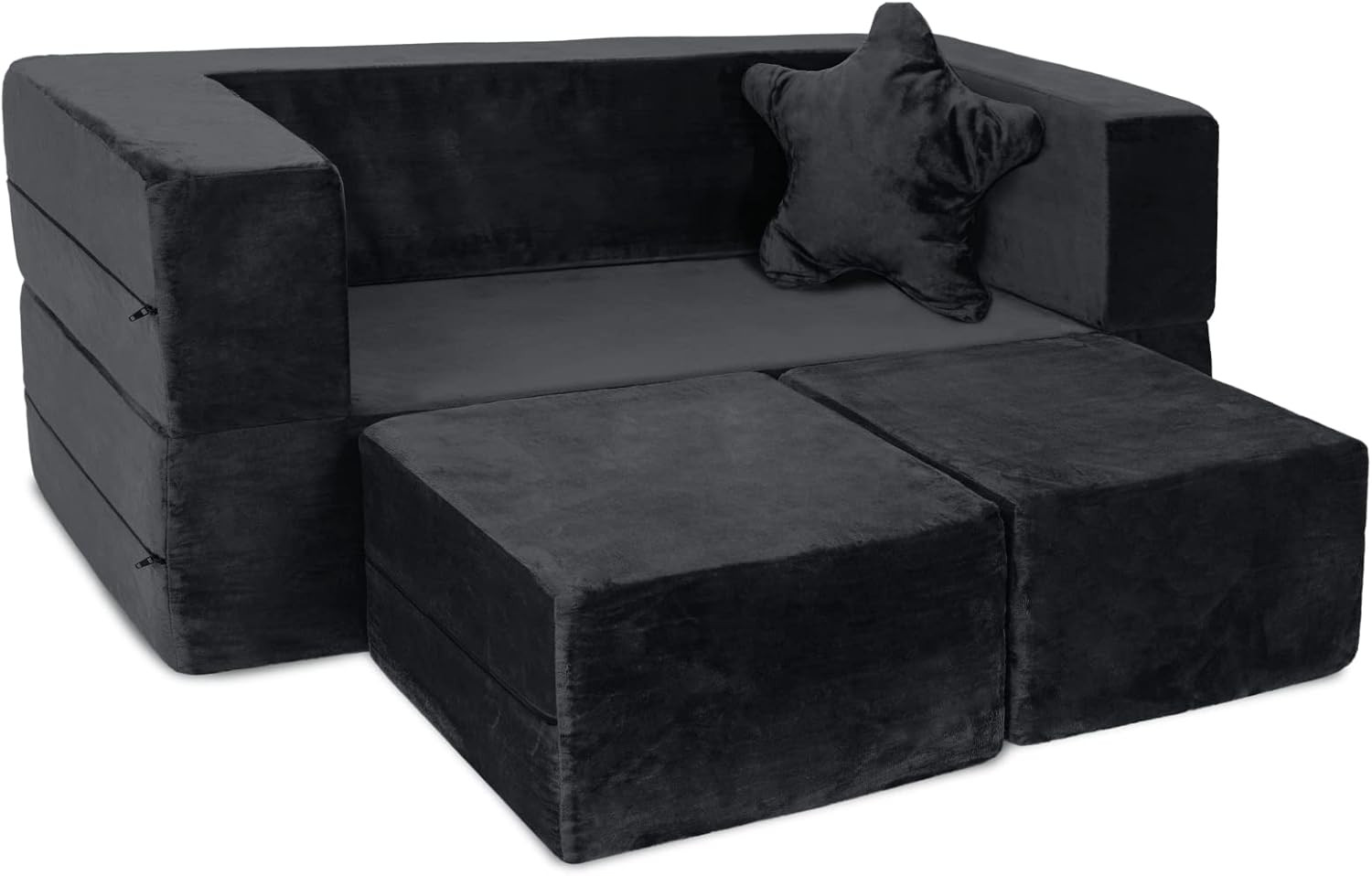 Milliard Kids Couch - Modular Kids Sofa for Toddler and Baby Playroom/Bedroom Fu