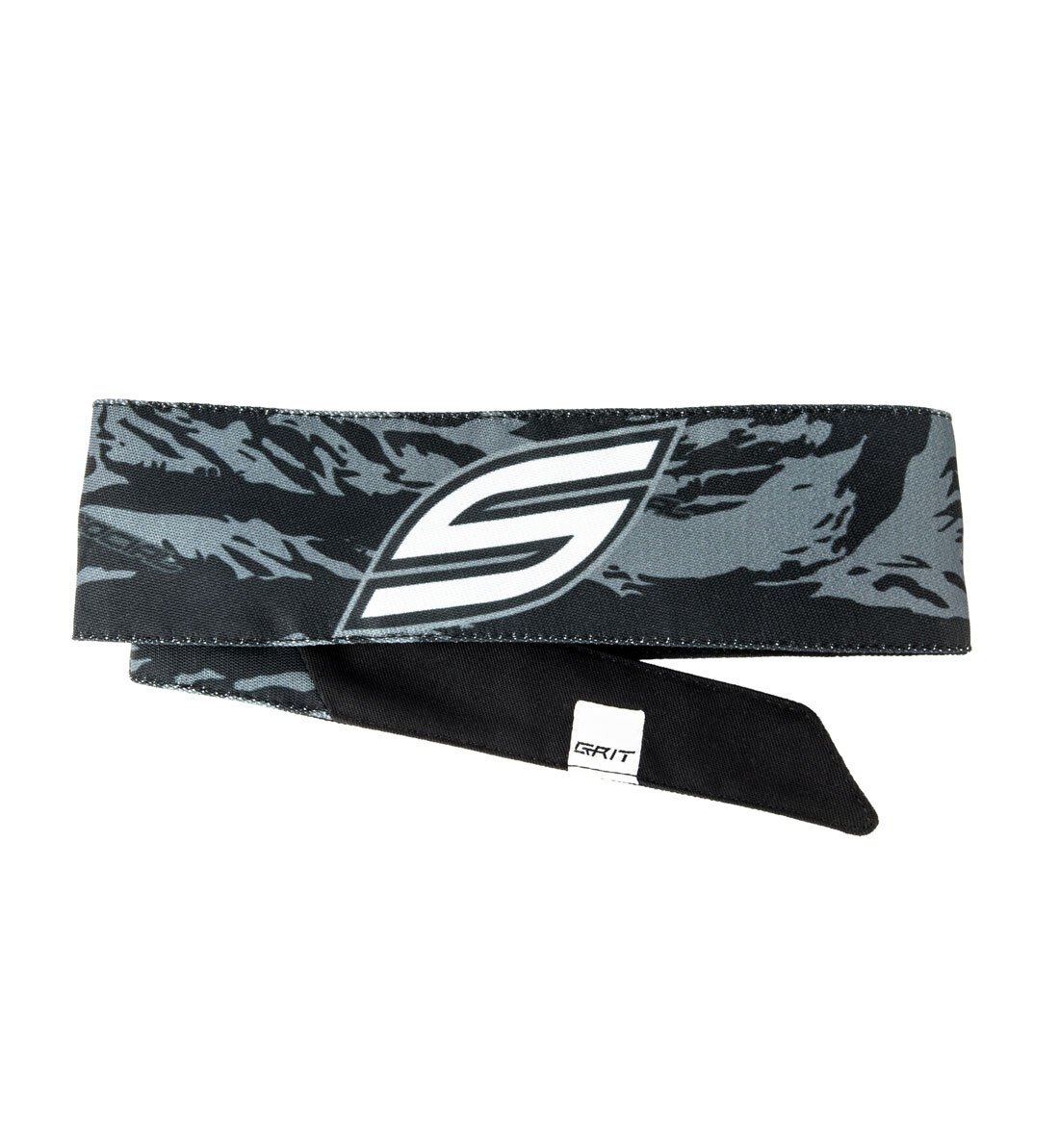 Social Paintball Grit Deluxe Long Tie Headband Head Band Dark Woods Tiger NEW