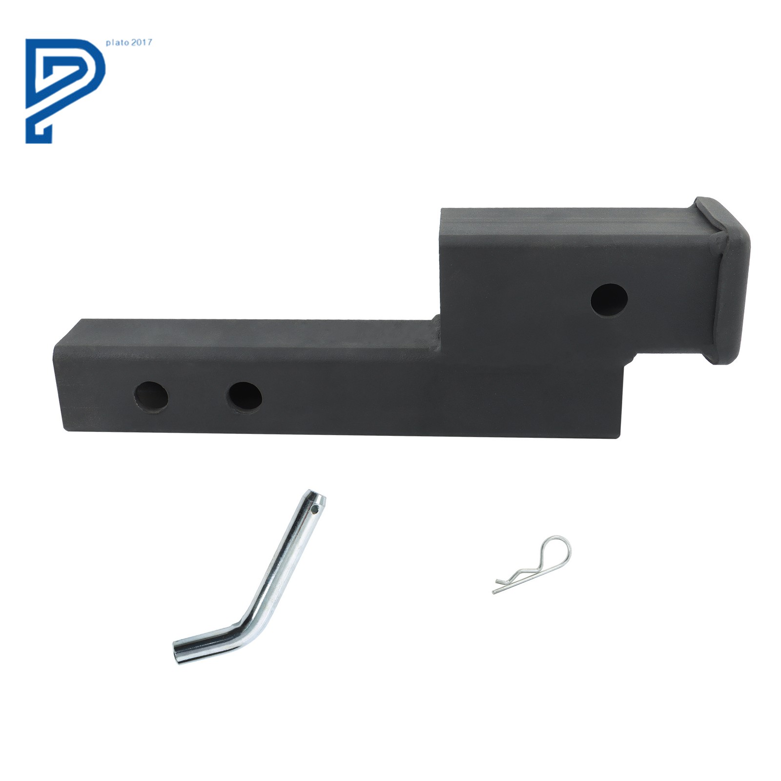 7500lbs Trailer Hitch Extender For 2 Inch Receiver Rise Or Drop 2-Inch Shank