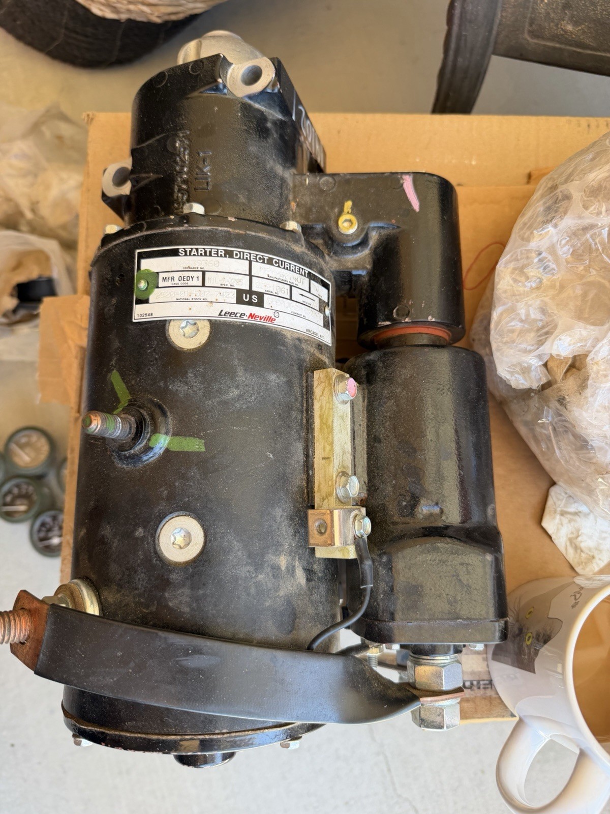 NEW HMMWV M1113 M1114 STARTER VERSION LEECE-NEVILLE MFY-6714UT 12339360