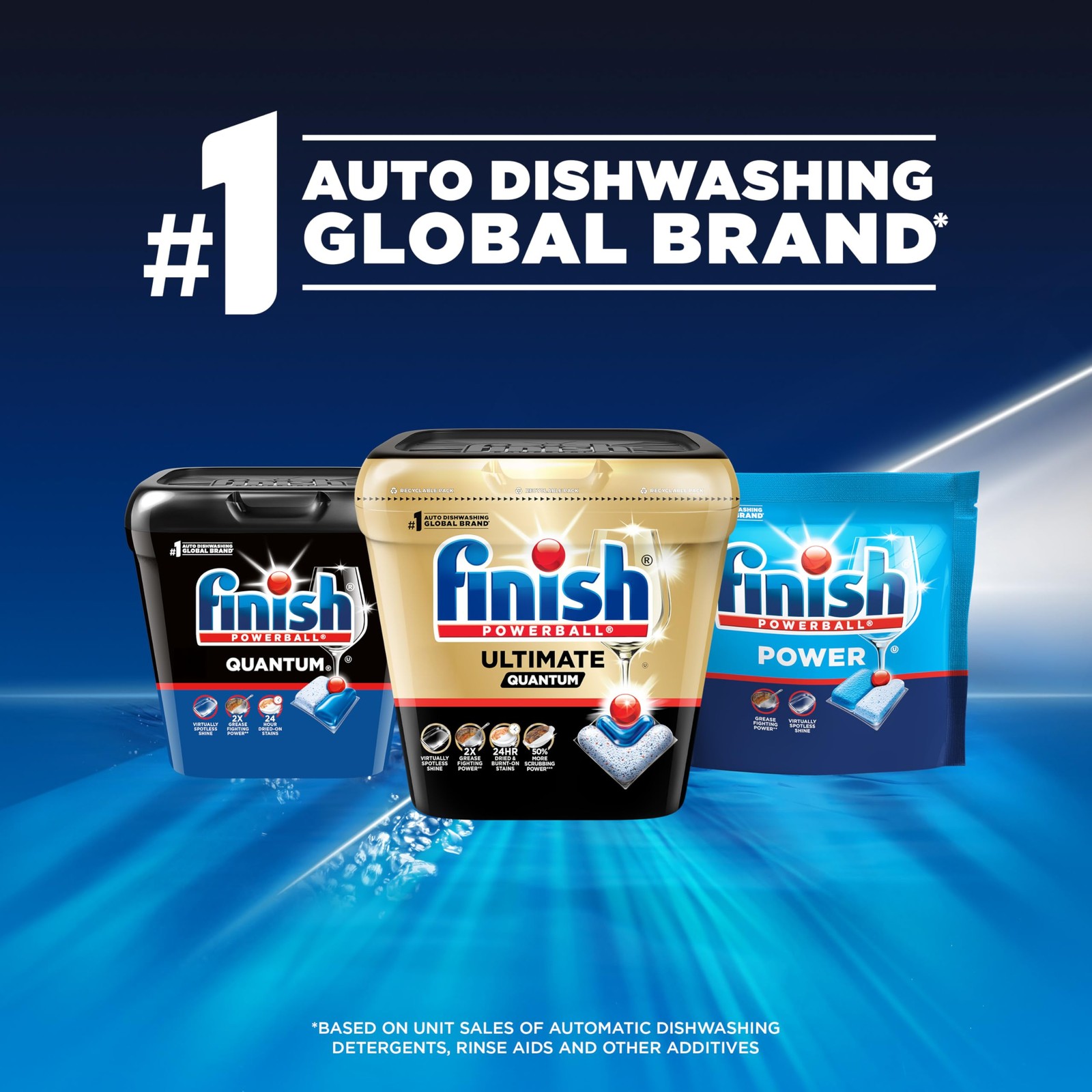 Finish Ultimate Quantum Dishwasher Pods