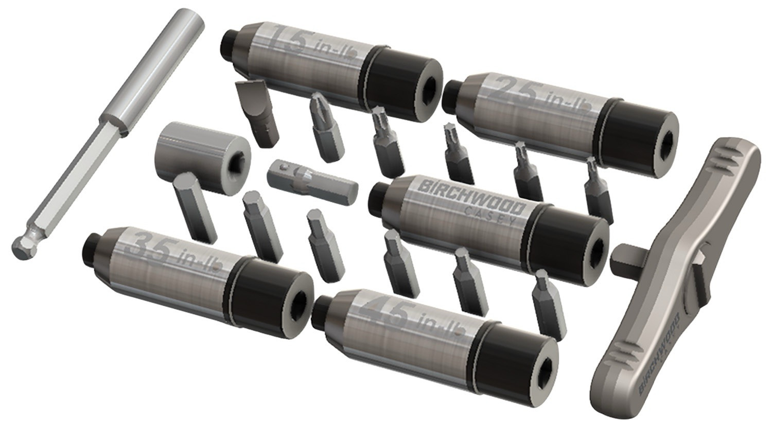 Birchwood Casey Torque Limiter Set 17 pc.