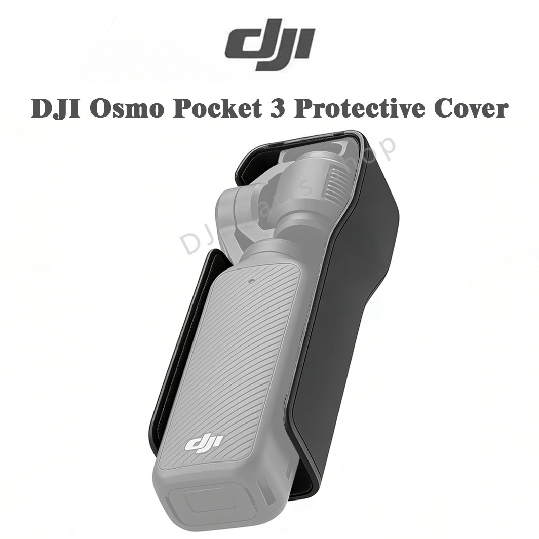 DJI Osmo Pocket 3 Protective Cover – Filter Storage & Mic 2 Mount, Lightweight