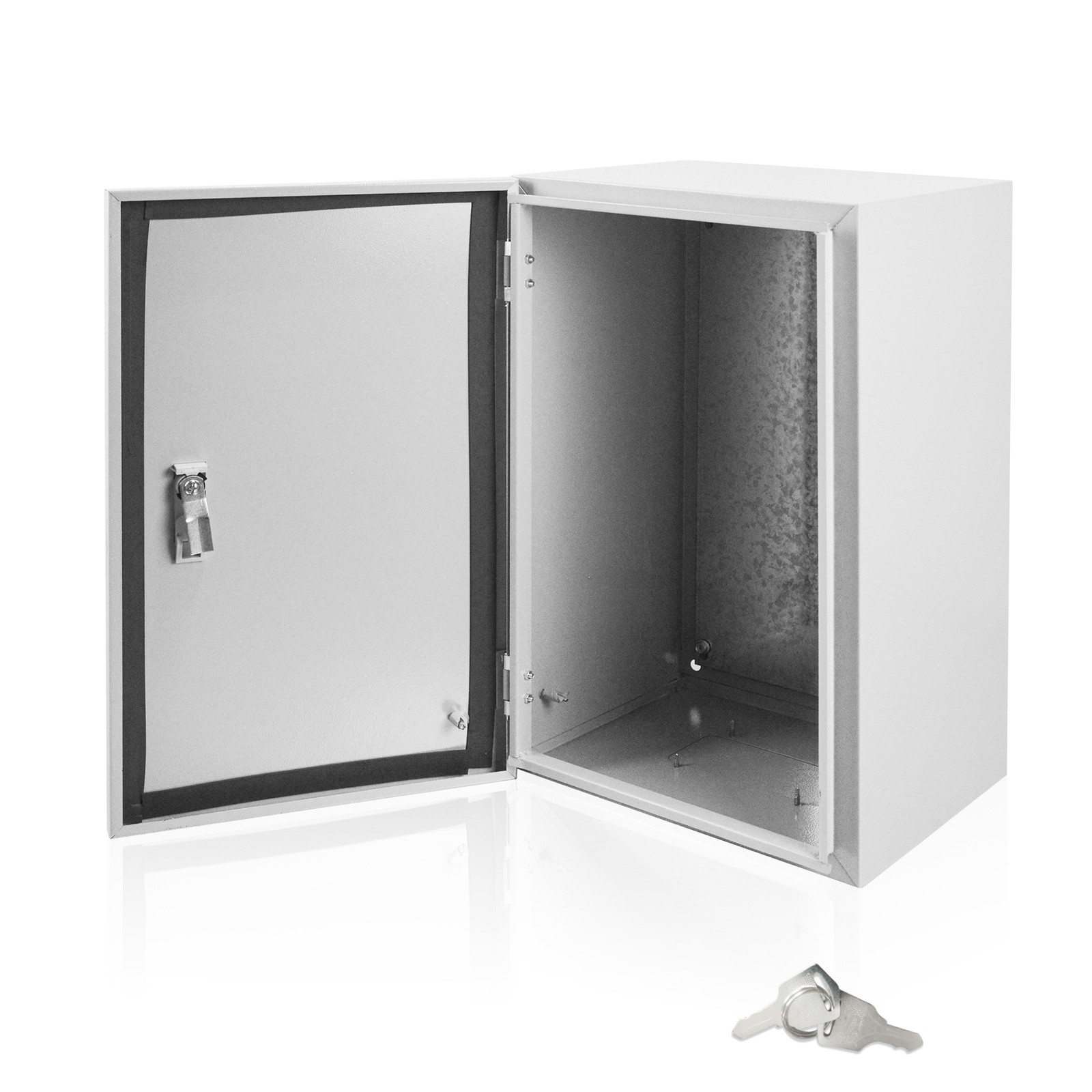 20 x 12 x 10'' Carbon Steel Electrical Enclosure IP65 Wall Mount Junction Box