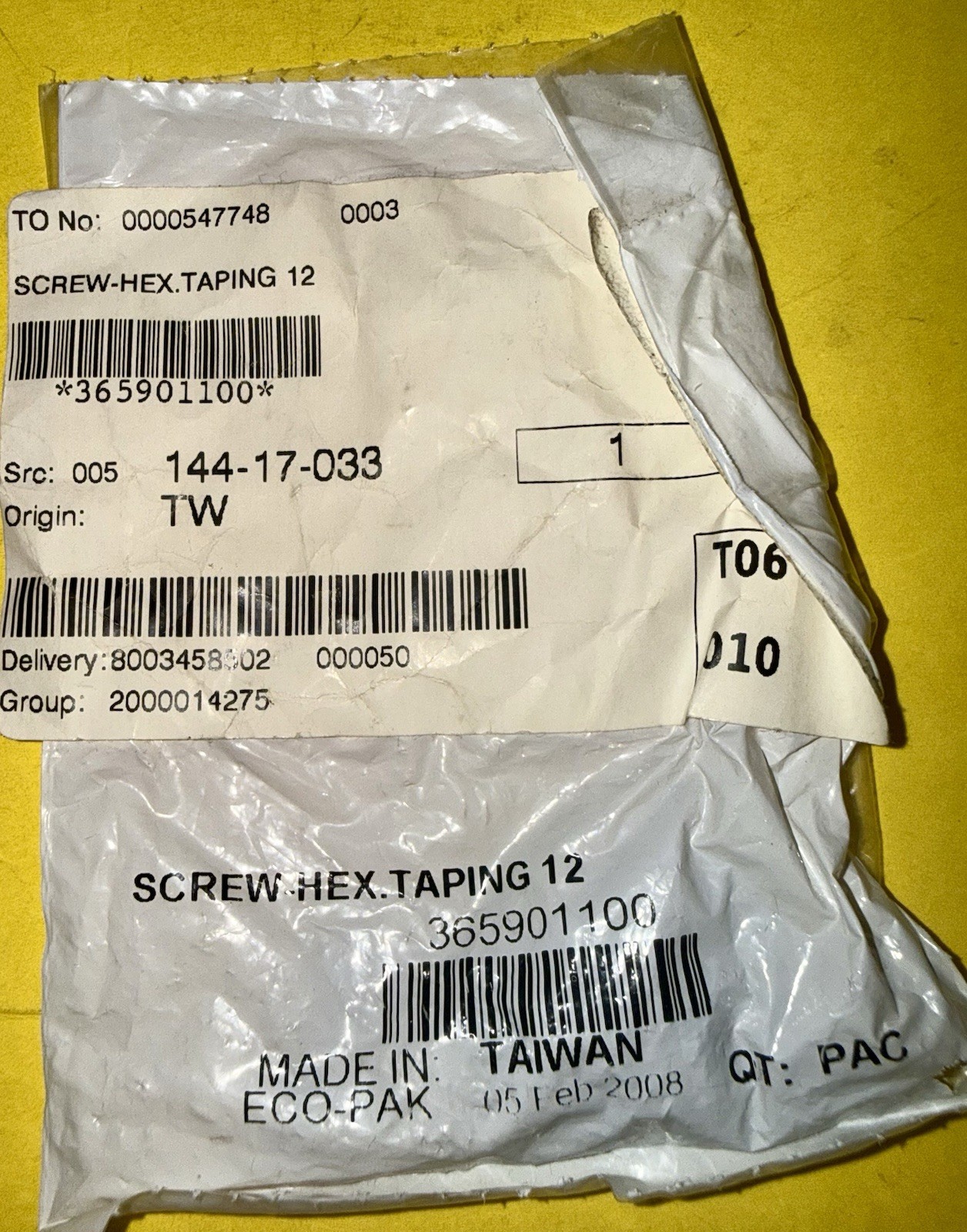 BRP OEM Discontinued SkiDoo 12x3/4 hex screw 365901100 (pk of 8) new