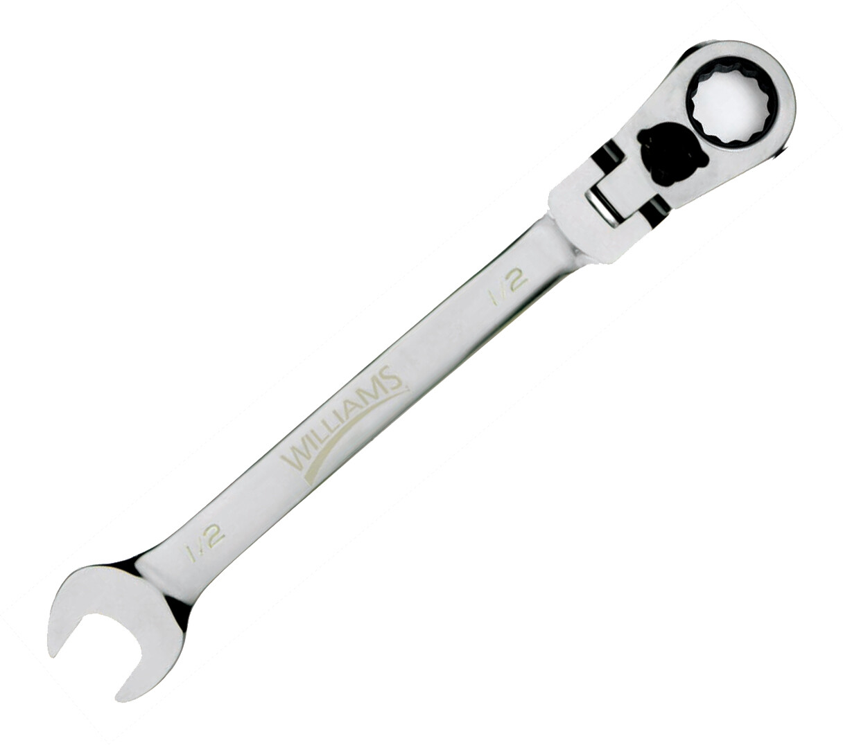 8mm Flex-Head Reversible Ratchet Combo Wrench. Williams # JHW1208MRCF