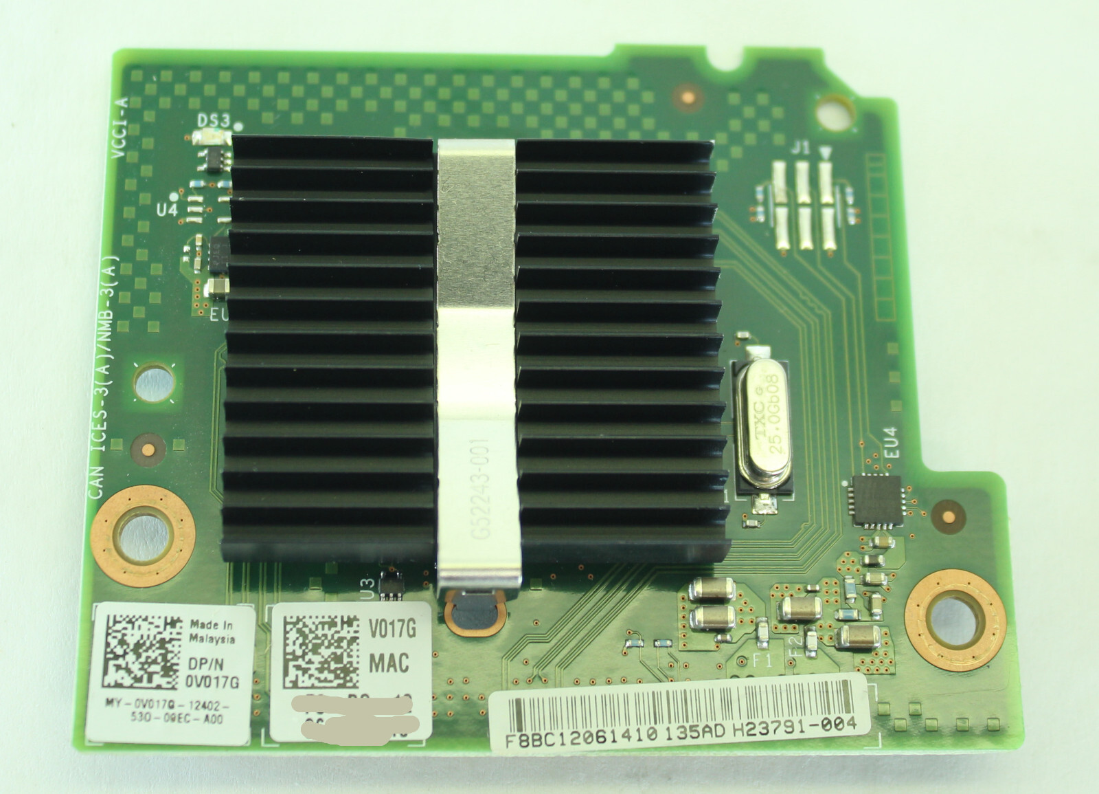 Dell Intel 1Gb Quad-Port BNDC Blade Network Daughter Card DP/N V017G