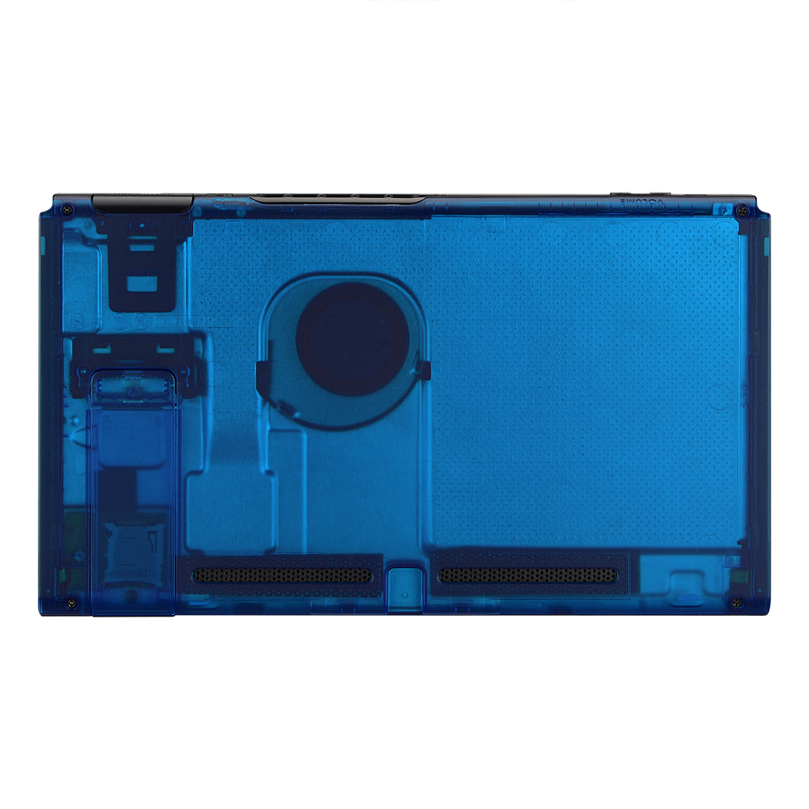 Clear Blue Back Plate Housing Shell Fix Kit for Nintendo Switch Handheld Console