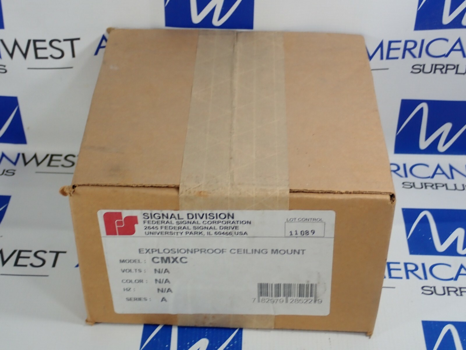 FEDERAL SIGNAL CMXC EXPLOSION PROOF CEILING MOUNT NEW
