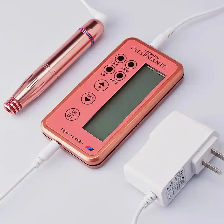 Permanent Makeup Machine Tattoo Gun Digital Permanent Make up Tattoo Machine Kit