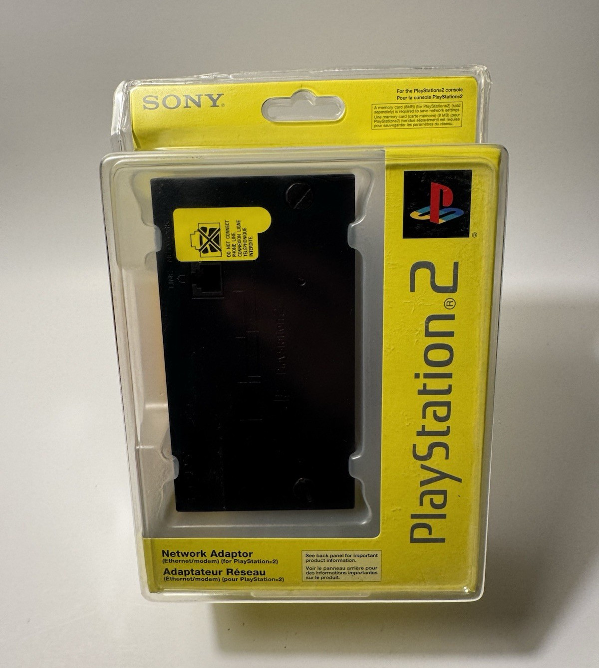 Sony PS2 Network Adapter SCPH-10281 Ethernet/Modem Official Licensed Black