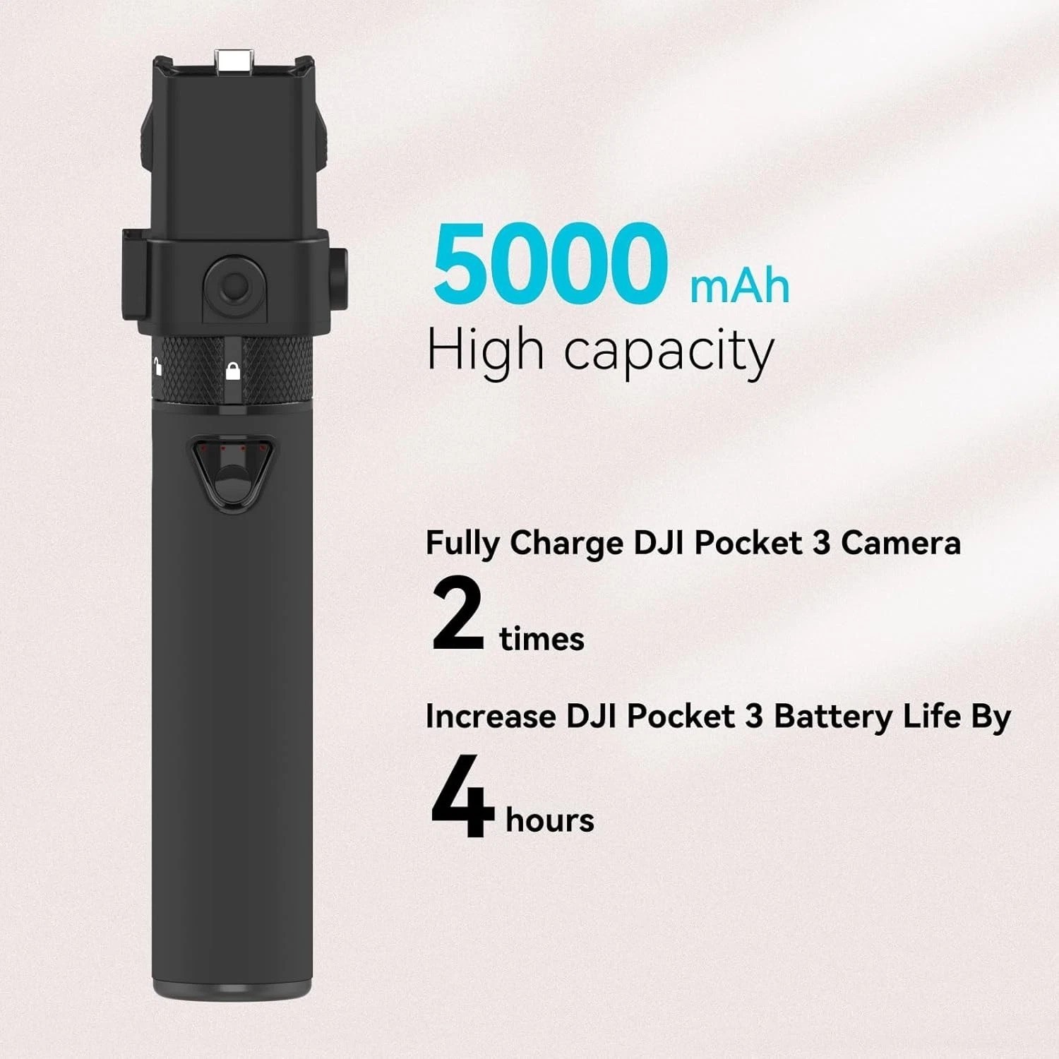 Portable Osmo Pocket 3 Power Stick with Tripod^-~"