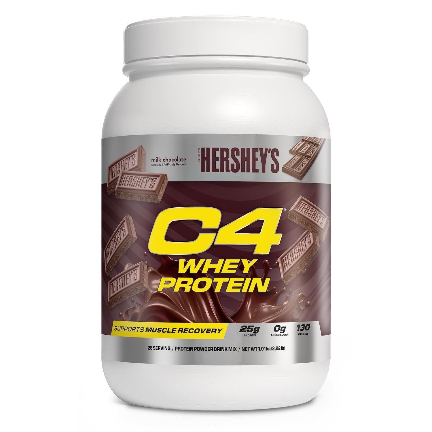 C4® Whey Protein, Hershey's Milk Chocolate , 2.22 lb (1.01 kg)
